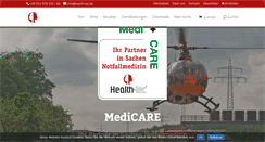 Desktop Screenshot of health-tec.de